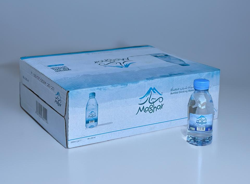 كرتون مياه مشار